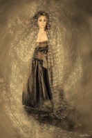 Portrait à la Klimt, Madonne